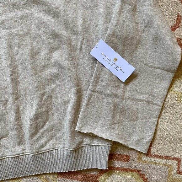 SPIRITUAL GANGSTER Halle Wide-Sleeve Crewneck Sweatshirt (Size: XS) NWT - Picture 10 of 15